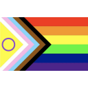 intersex inclusive pride flag
